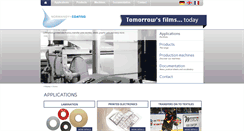 Desktop Screenshot of normandy-coating.com